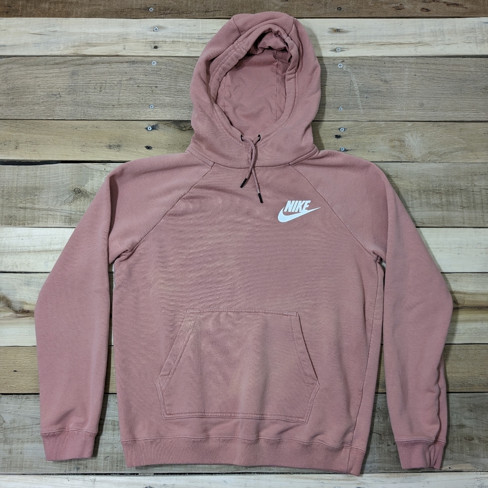 Blush pink Nike hoodie